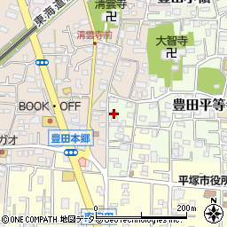 神奈川県平塚市豊田宮下810周辺の地図