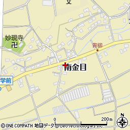 神奈川県平塚市南金目499周辺の地図