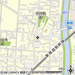 寺田縄公園周辺の地図