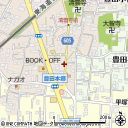 神奈川県平塚市豊田本郷1744周辺の地図