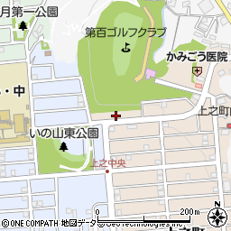 神奈川県横浜市栄区上之町4周辺の地図