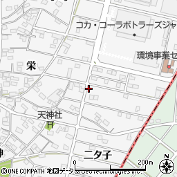 愛知県江南市和田町二タ子1周辺の地図