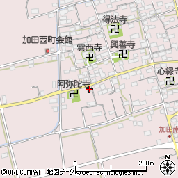 滋賀県長浜市加田町2390周辺の地図