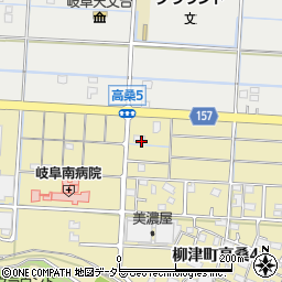 サン・ジャパン岐阜店　株式会社カネヒロ周辺の地図