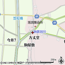 愛知県犬山市今井方丈堂2周辺の地図