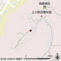 千葉県長生郡長南町上小野田周辺の地図