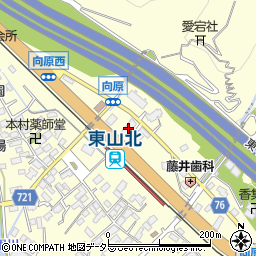 神奈川県足柄上郡山北町向原2008周辺の地図