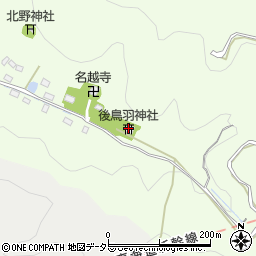後鳥羽神社周辺の地図