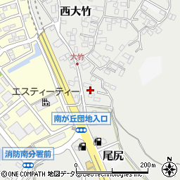 神奈川県秦野市西大竹161-4周辺の地図