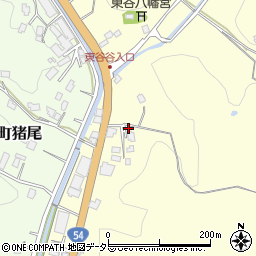 島根県雲南市加茂町東谷223周辺の地図
