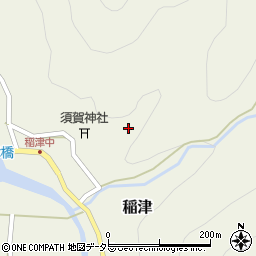 兵庫県養父市稲津175周辺の地図