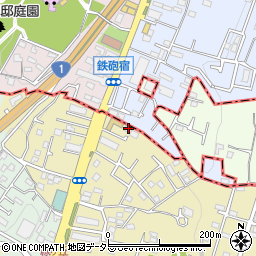 神奈川県藤沢市大鋸1216周辺の地図