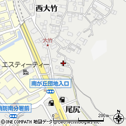 神奈川県秦野市西大竹161-16周辺の地図