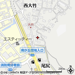 神奈川県秦野市西大竹161周辺の地図