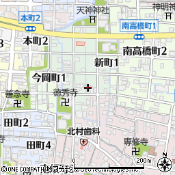 米源商店周辺の地図