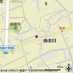 神奈川県平塚市南金目318周辺の地図