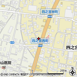 りらくる　平塚四之宮店周辺の地図