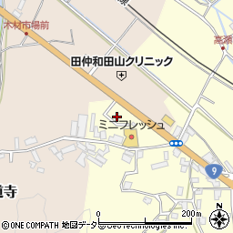 株式会社西日本宇佐美　９号線和田山店周辺の地図
