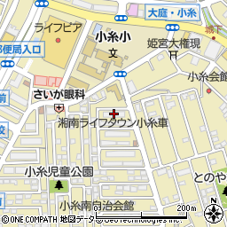 湘南ライフタウン小糸東住宅１号周辺の地図