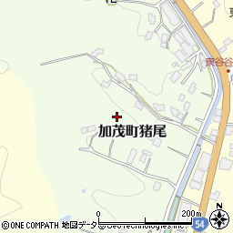 島根県雲南市加茂町猪尾周辺の地図