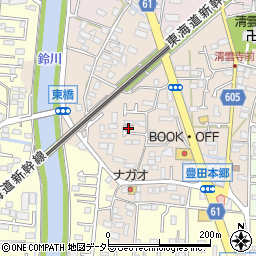 神奈川県平塚市豊田本郷1710周辺の地図