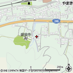 神奈川県足柄上郡山北町山北2301周辺の地図