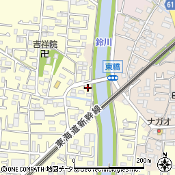 神奈川県平塚市寺田縄3-4周辺の地図