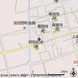 滋賀県長浜市加田町2374周辺の地図
