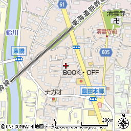 神奈川県平塚市豊田本郷1716周辺の地図