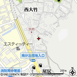神奈川県秦野市西大竹161-1周辺の地図