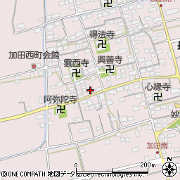 滋賀県長浜市加田町2381周辺の地図