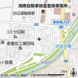 トヨタエルアンドエフ神奈川株式会社平塚営業所周辺の地図