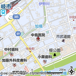 加藤事務所周辺の地図