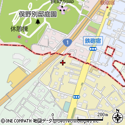 神奈川県藤沢市大鋸1236-1周辺の地図
