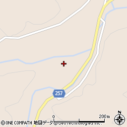 島根県安来市上吉田町961-3周辺の地図