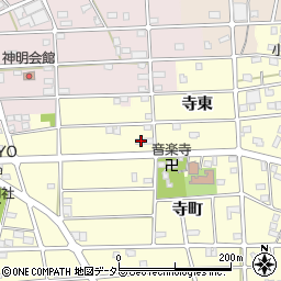 愛知県江南市村久野町寺東34周辺の地図