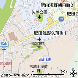 岐阜県土岐市肥田浅野矢落町1丁目71-2周辺の地図