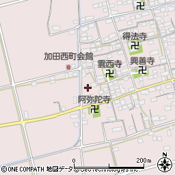 滋賀県長浜市加田町2367周辺の地図