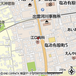 江口内科医院周辺の地図