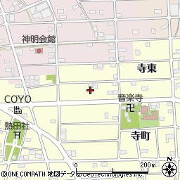 愛知県江南市村久野町寺東27周辺の地図
