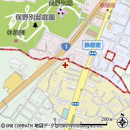 神奈川県藤沢市大鋸1237-3周辺の地図