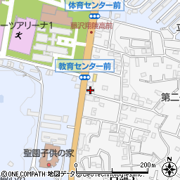 クリオ藤沢善行七番館周辺の地図