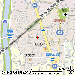 神奈川県平塚市豊田本郷1717周辺の地図