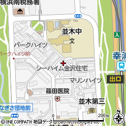 シーハイム金沢６－４号棟周辺の地図