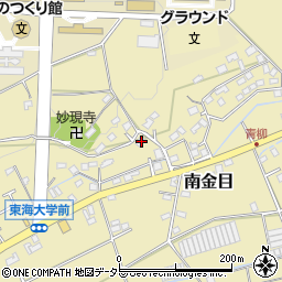 神奈川県平塚市南金目310周辺の地図