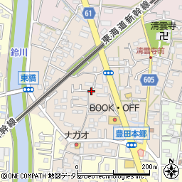 神奈川県平塚市豊田本郷周辺の地図