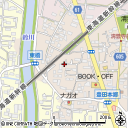 神奈川県平塚市豊田本郷1712周辺の地図