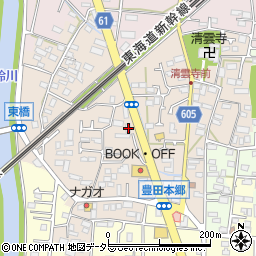 神奈川県平塚市豊田本郷1658周辺の地図