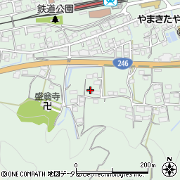 神奈川県足柄上郡山北町山北2287周辺の地図