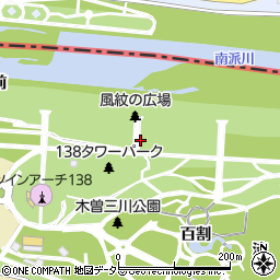 愛知県一宮市光明寺天王島周辺の地図